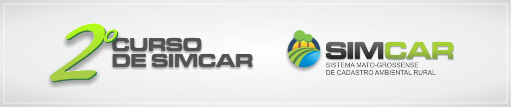 Banner do 2º Curso de SIMCAR - Cadastro Ambiental Rural